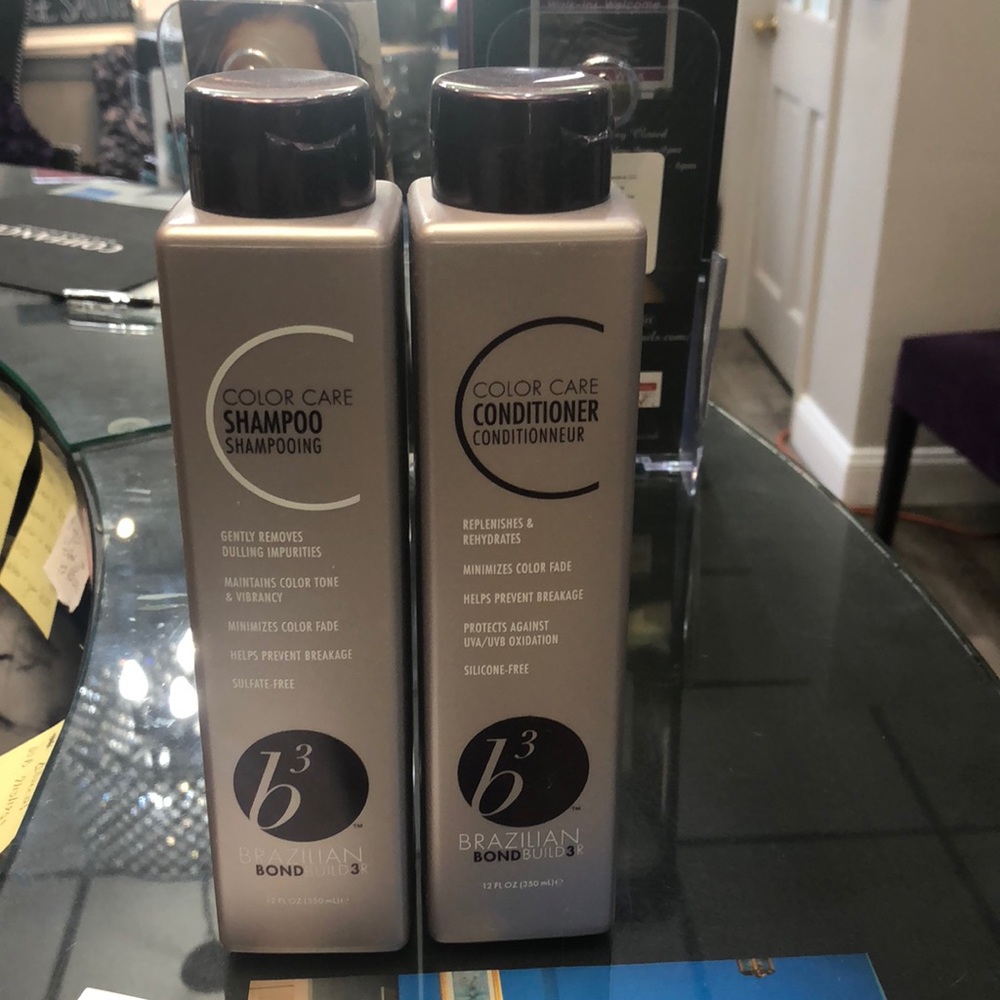 Brazilian b3 shampoos and conditioner